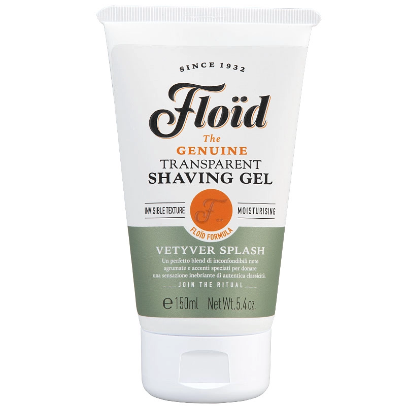 Floid Vetyver Splash průhledný gel na holení 150 ml