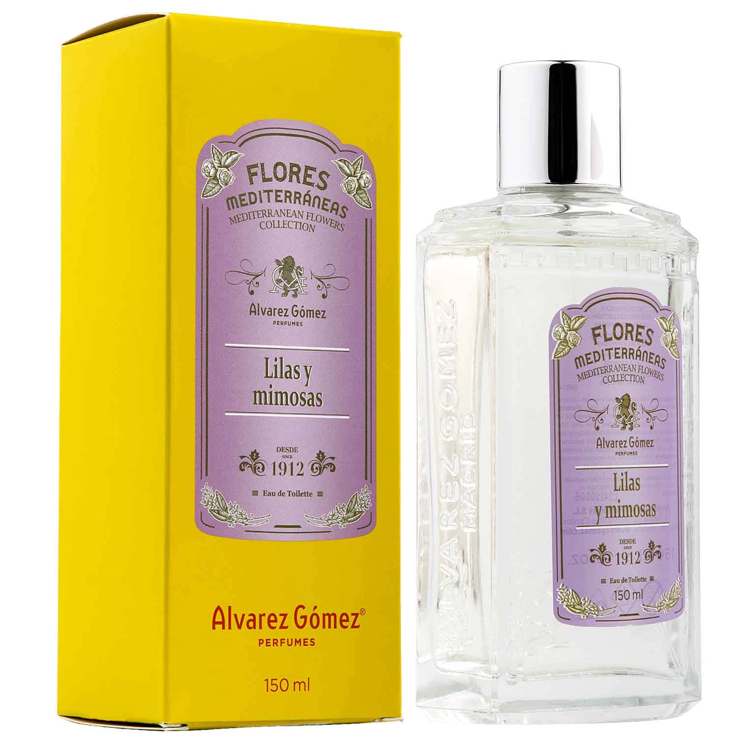 Alvarez Gómez Flores Mediterráneas Lilas y mimosas toaletní voda 150 ml