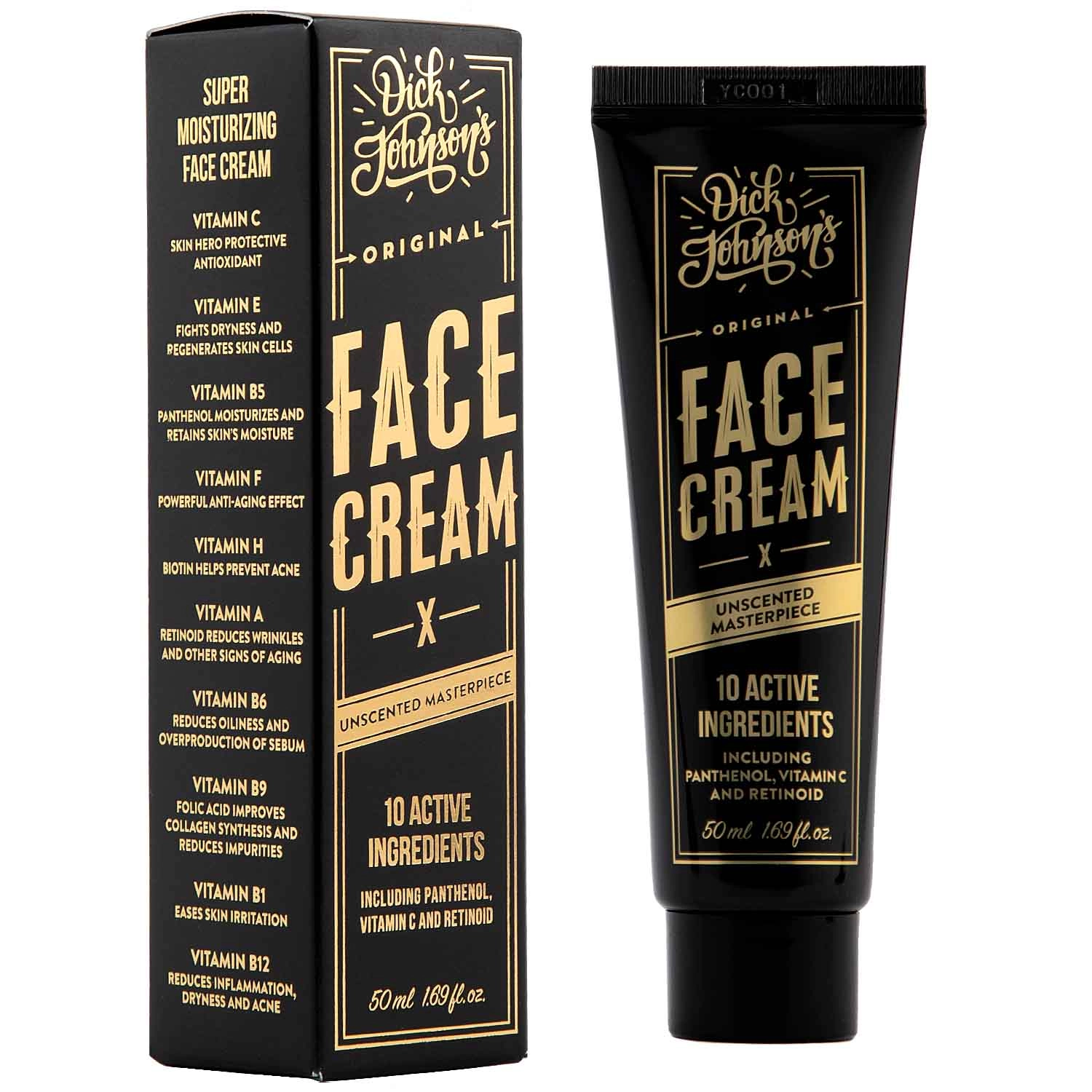 Dick Johnson Masterpiece pleťový krém 50 ml