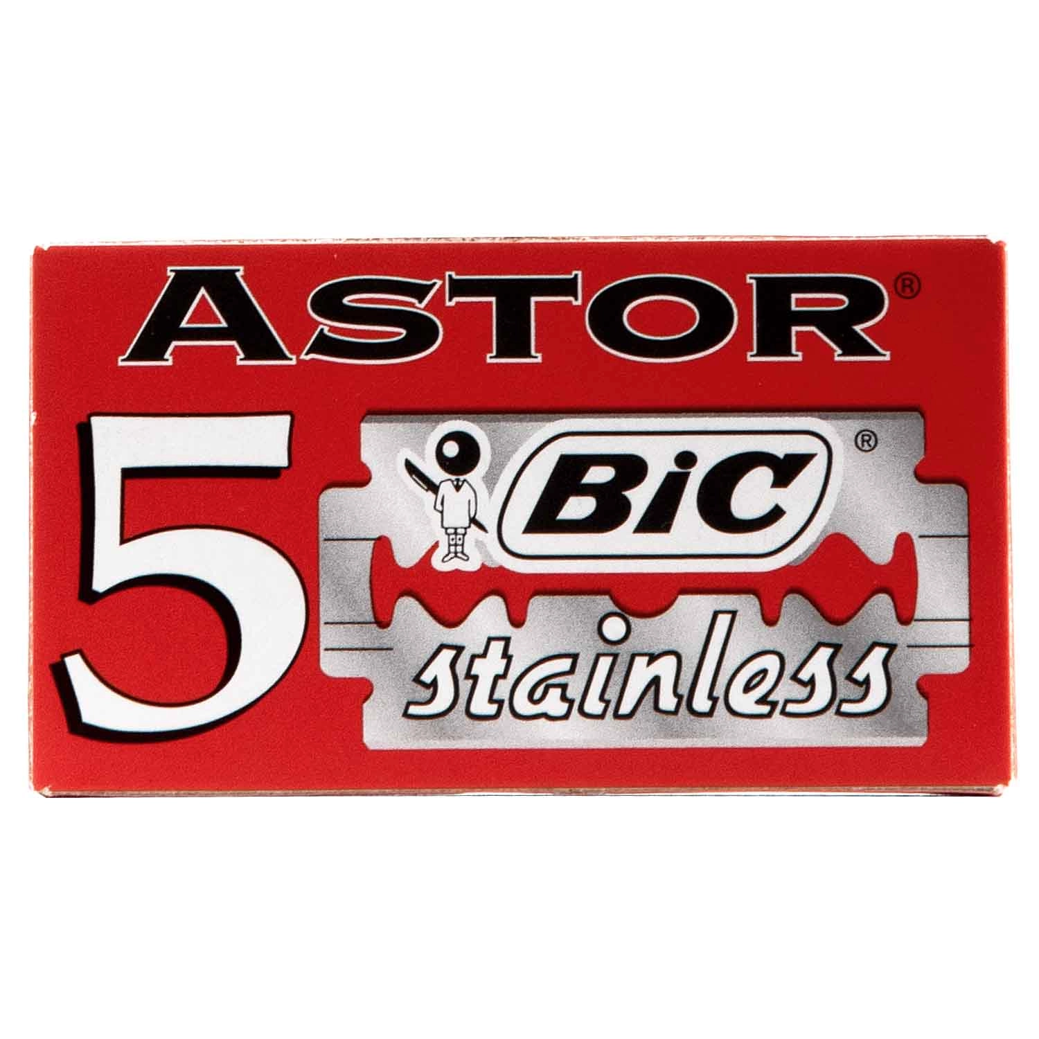 Žiletky na holení BiC Astor Stainless 5 ks
