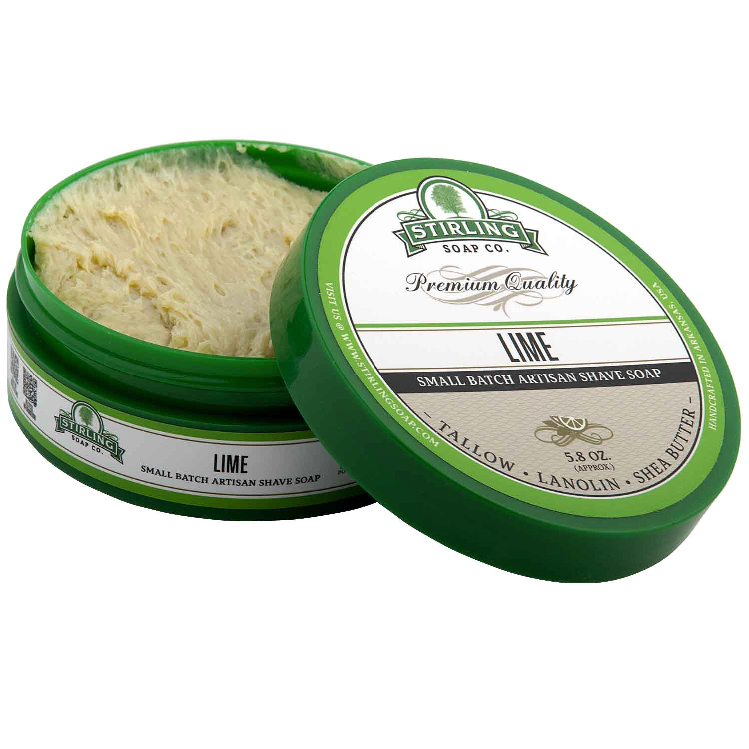 Stirling Soap Lime mýdlo na holení 170 ml