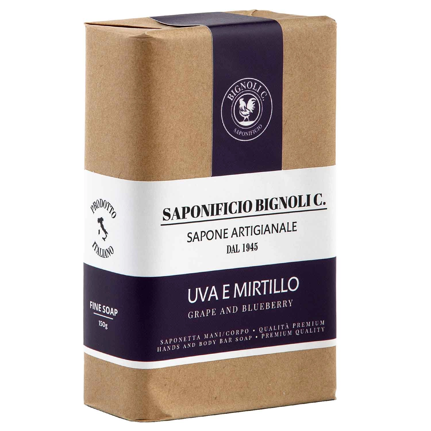 Saponificio Bignoli Carlo Uva e Mirtillo mýdlo 150 g