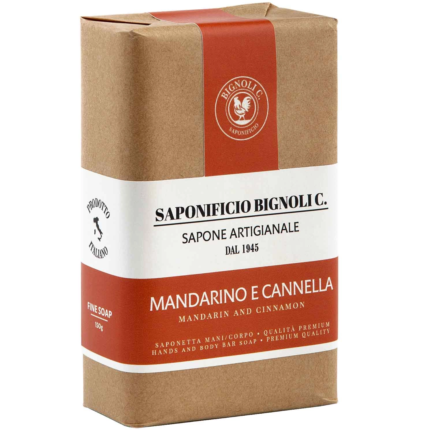 Saponificio Bignoli Carlo Mandarino e Cannella mýdlo 150 g