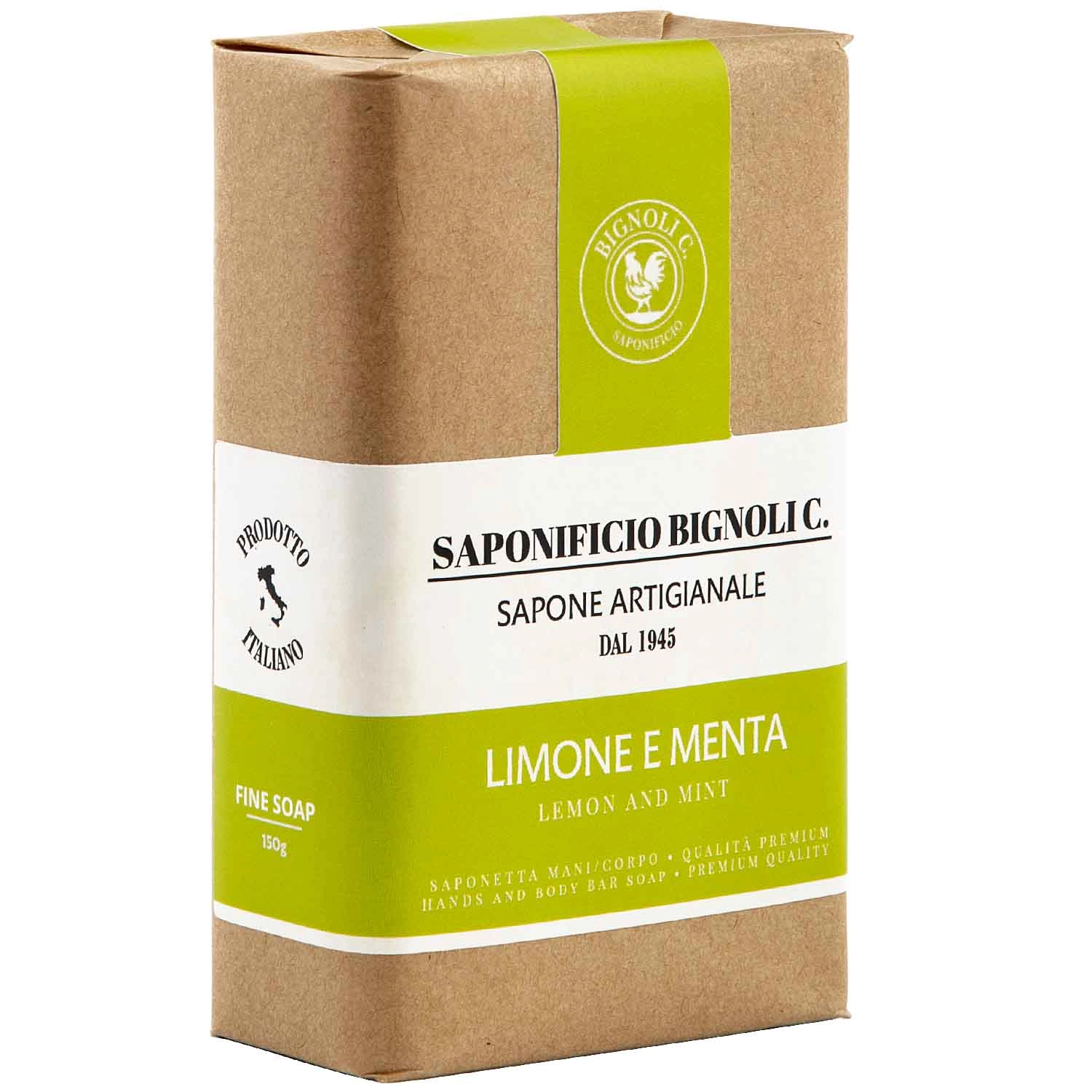 Saponificio Bignoli Carlo Limone e Menta mýdlo 150 g