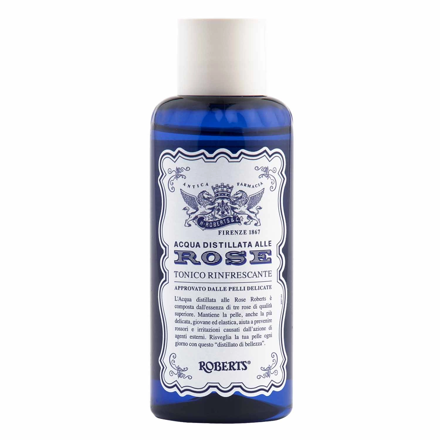 Roberts Acqua distillata alle Rose růžová tonizační voda 100 ml