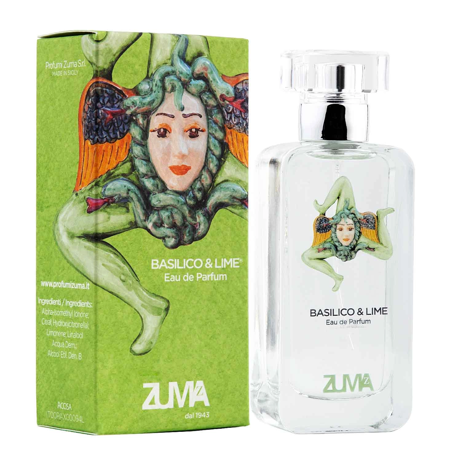 ZUMA Basilico & Lime parfémovaná voda 50 ml