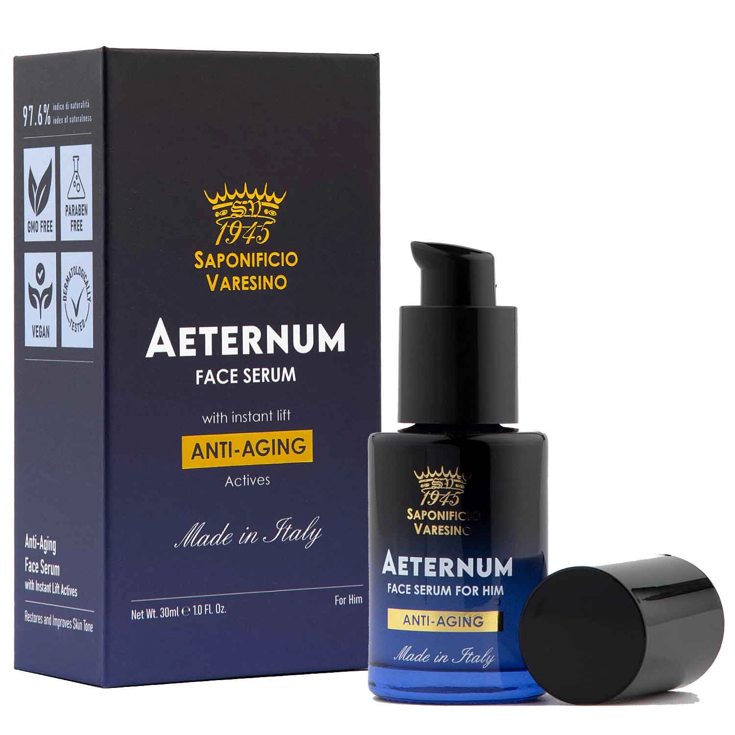 Saponificio Varesino Aeternum omlazující pleťové sérum 30 ml