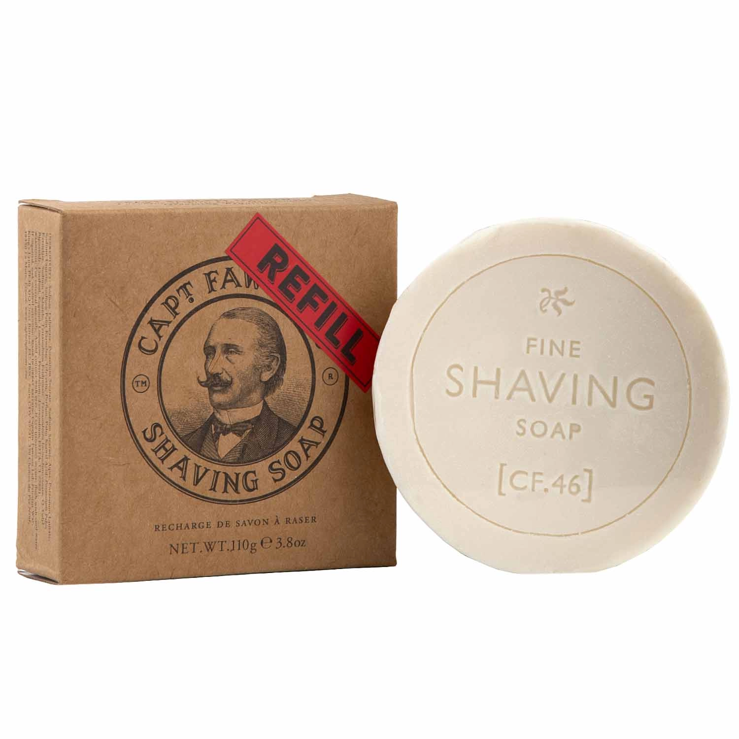 Captain Fawcett mýdlo na holení - náplň 110 g