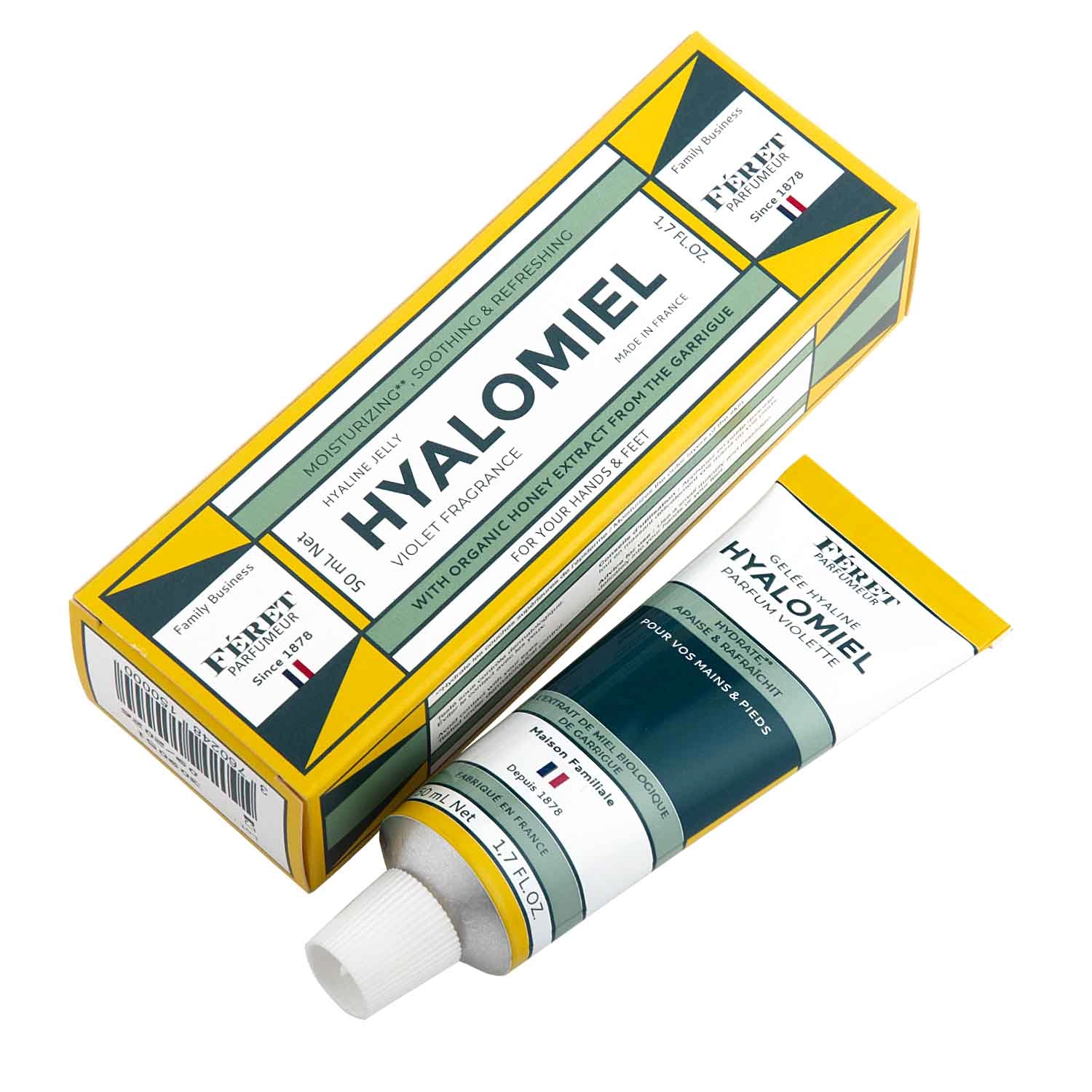 Féret Hyalomiel Violette hydratační želé na ruce a tělo 50 ml