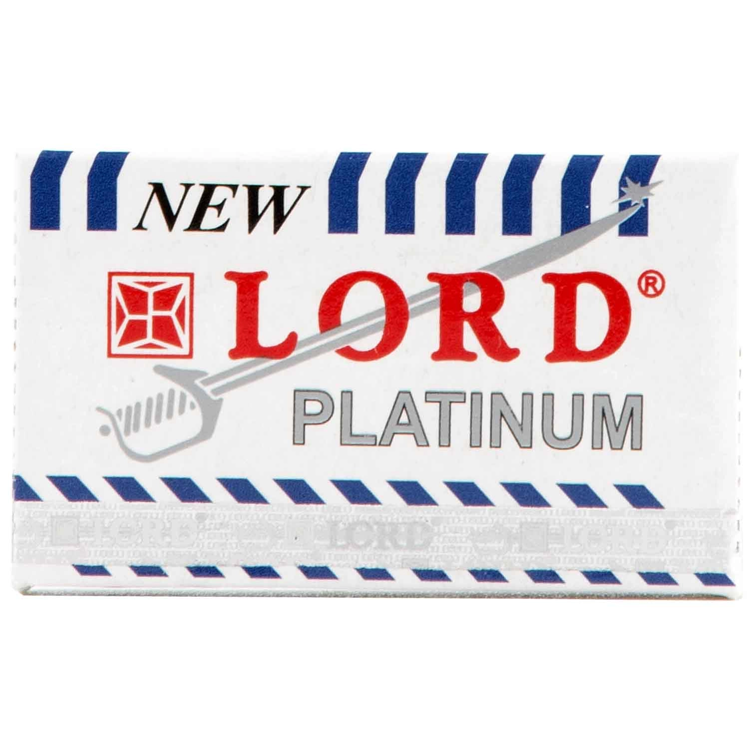 Žiletky na holení Lord Platinum 5 ks