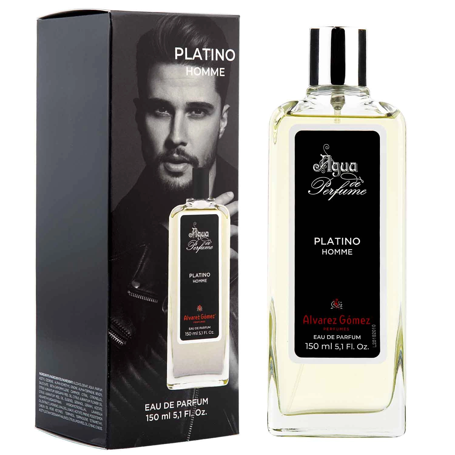 Alvarez Gómez Platino Homme parfemovaná voda 150 ml