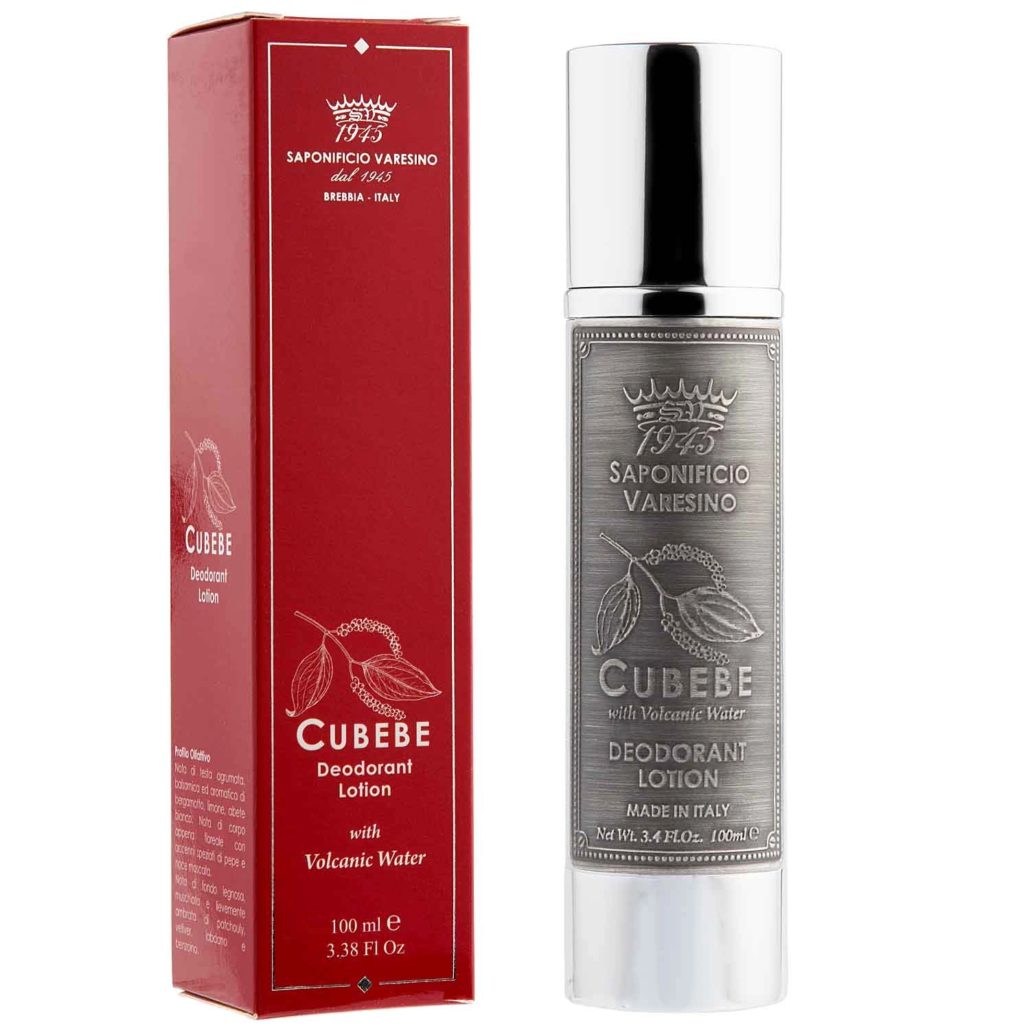 Saponificio Varesino Cubebe deodorant 100 ml