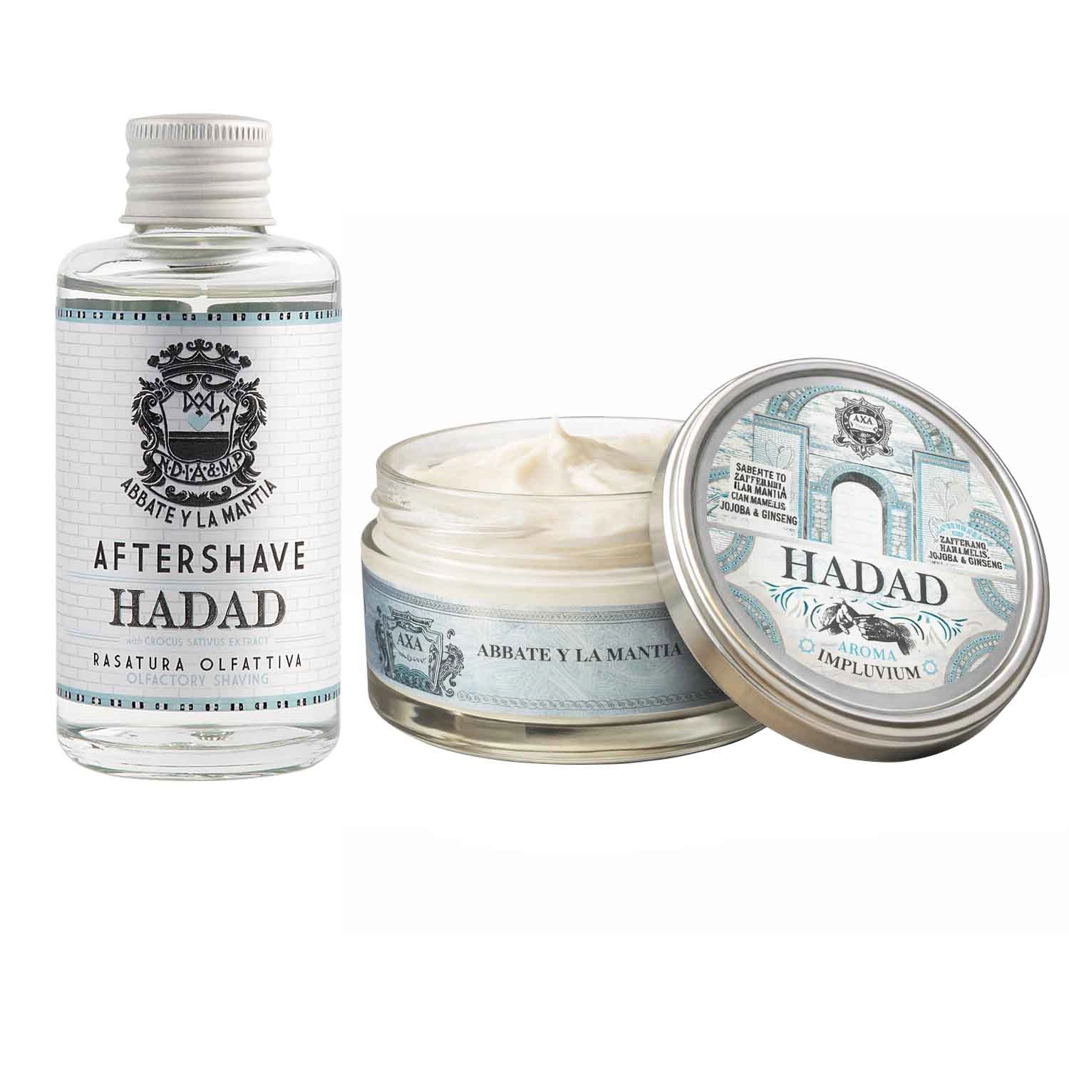 Abbate Y La Mantia Hadad sada mýdlo na holení 200 ml + voda po holení 100 ml