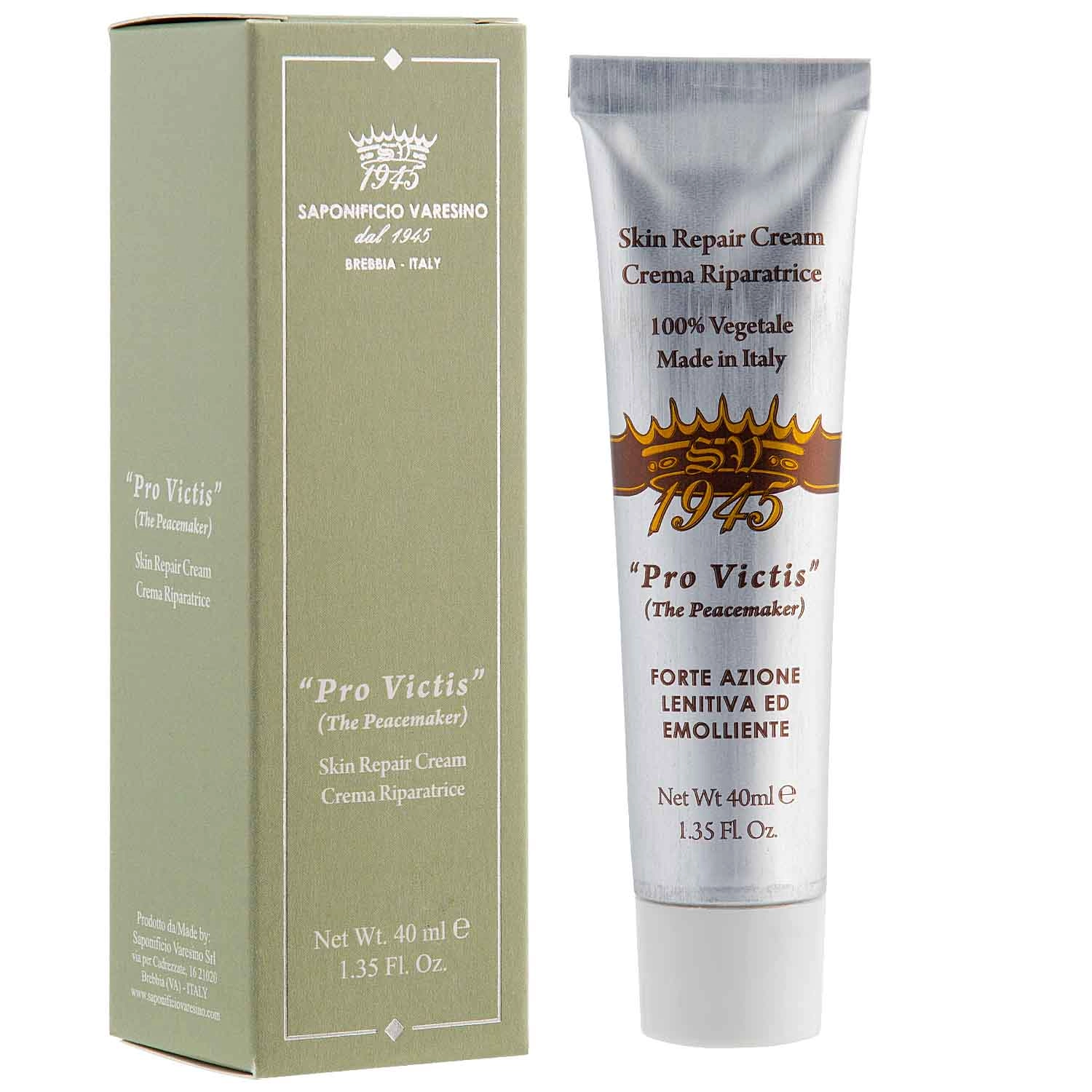 Saponificio Varesino Pro Victis regenerační krém po holení 40 ml