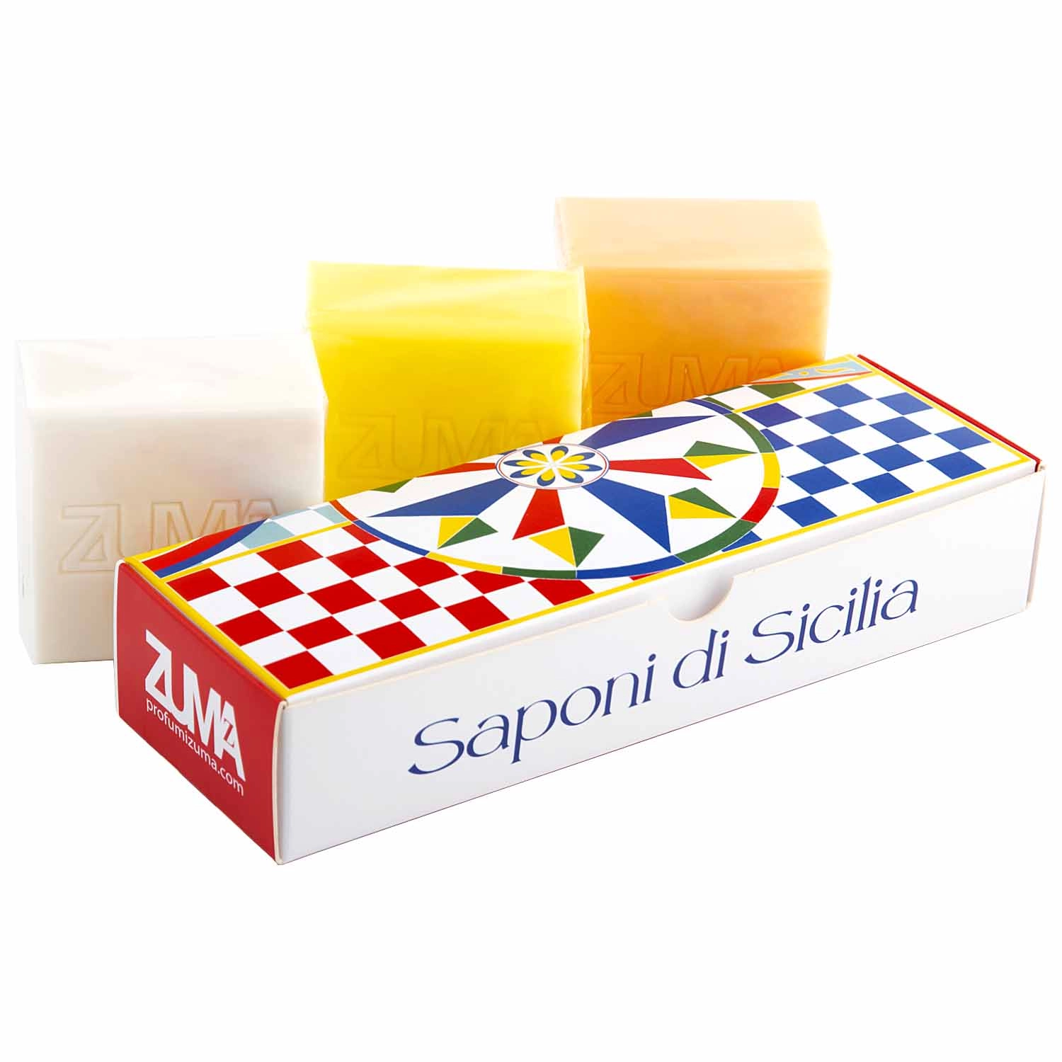 ZUMA Saponi di Sicilia sada mýdel 3 x 125 g