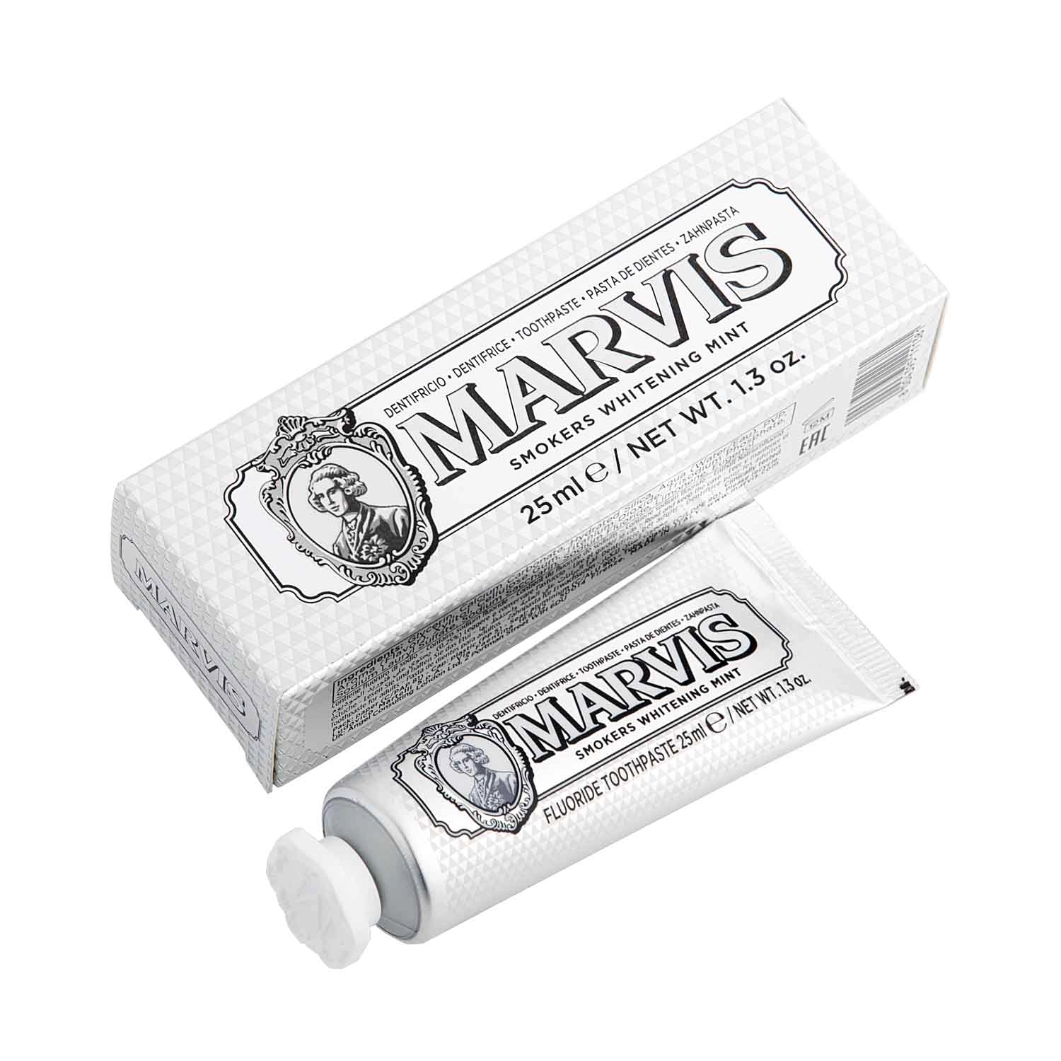 Marvis Smokers Whitening Mint zubní pasta 25 ml