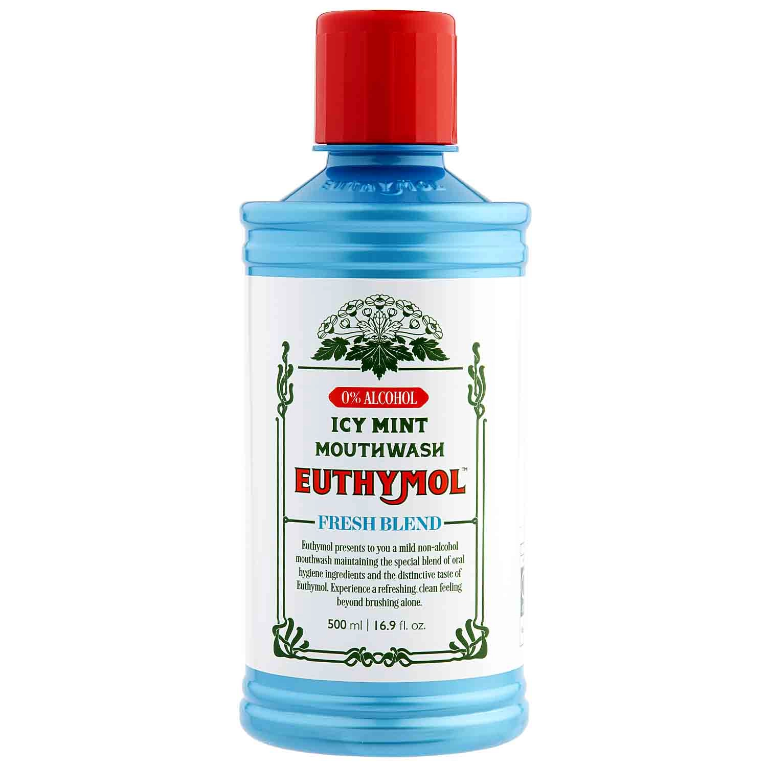 Euthymol Icy Mint ústní voda 500 m