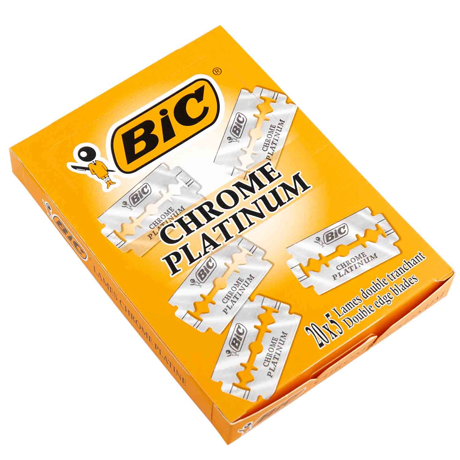 Žiletky na holení BiC Chrome Platinum 100 ks