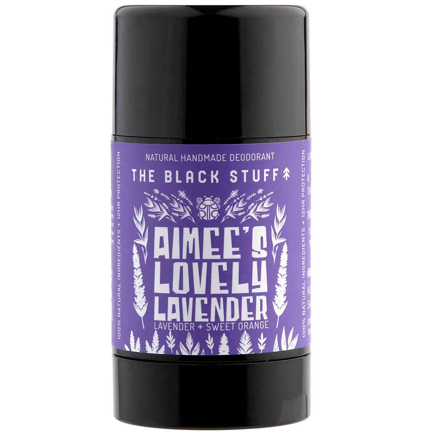 The Black Stuff Aimee's Lovely Lavender tuhý deodorant 80 g
