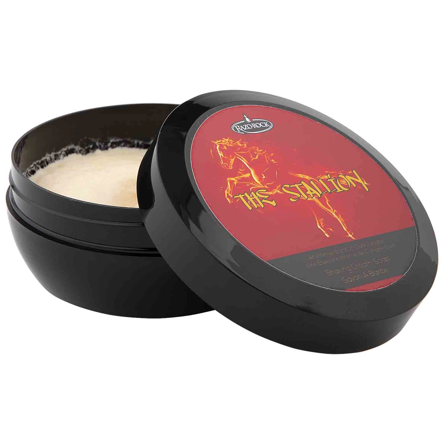 RazoRock The Stallion mýdlo na holení 150 ml