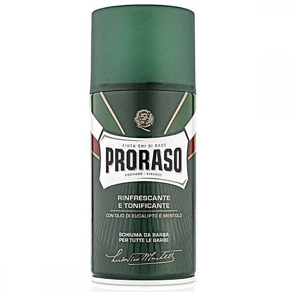 Proraso Classic Green pěna na holení 300 ml - PRASKLÝ HORNÍ PLASTOVÝ KRYT (242)