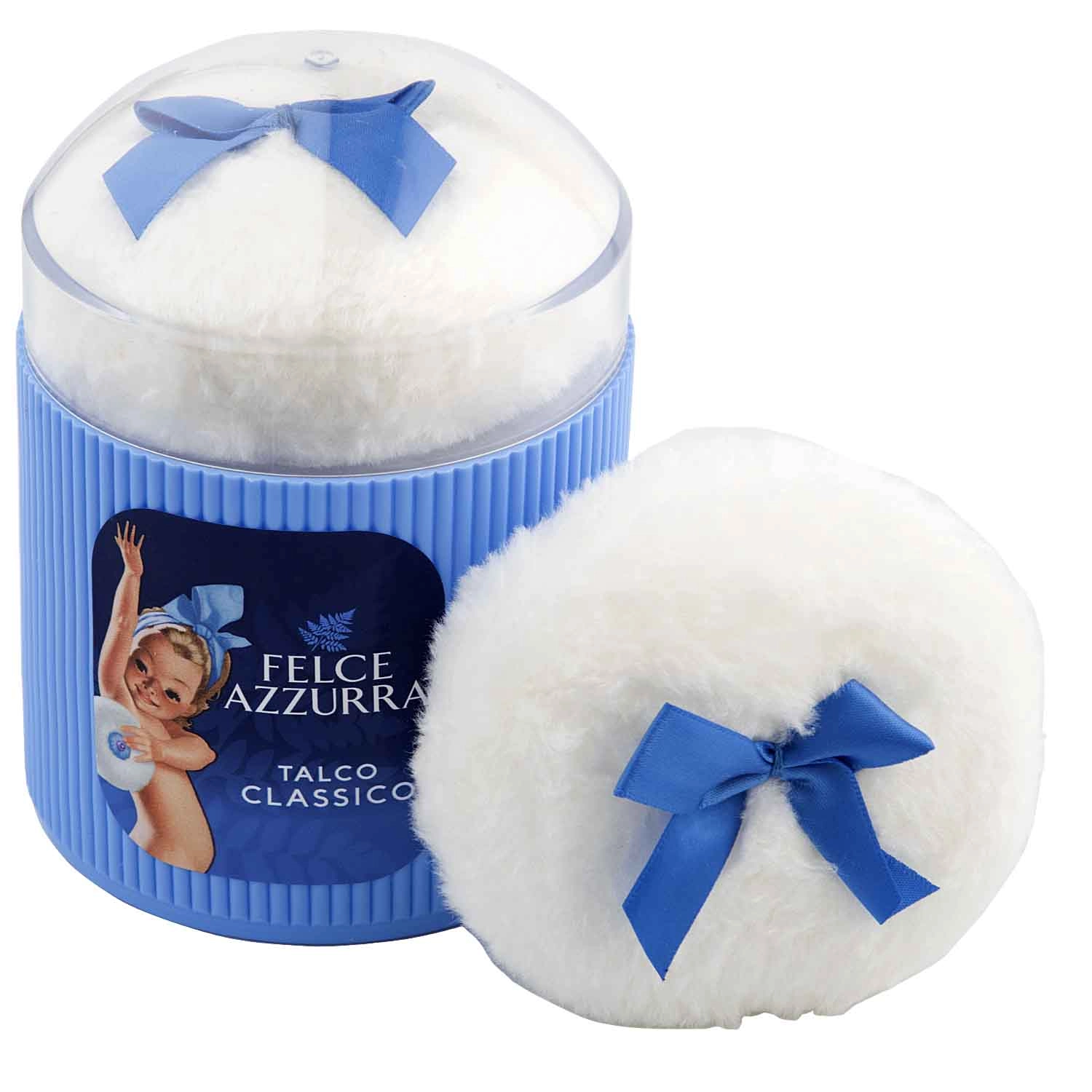Felce Azzurra Talco Classico tělový pudr s labutěnkou 250 g