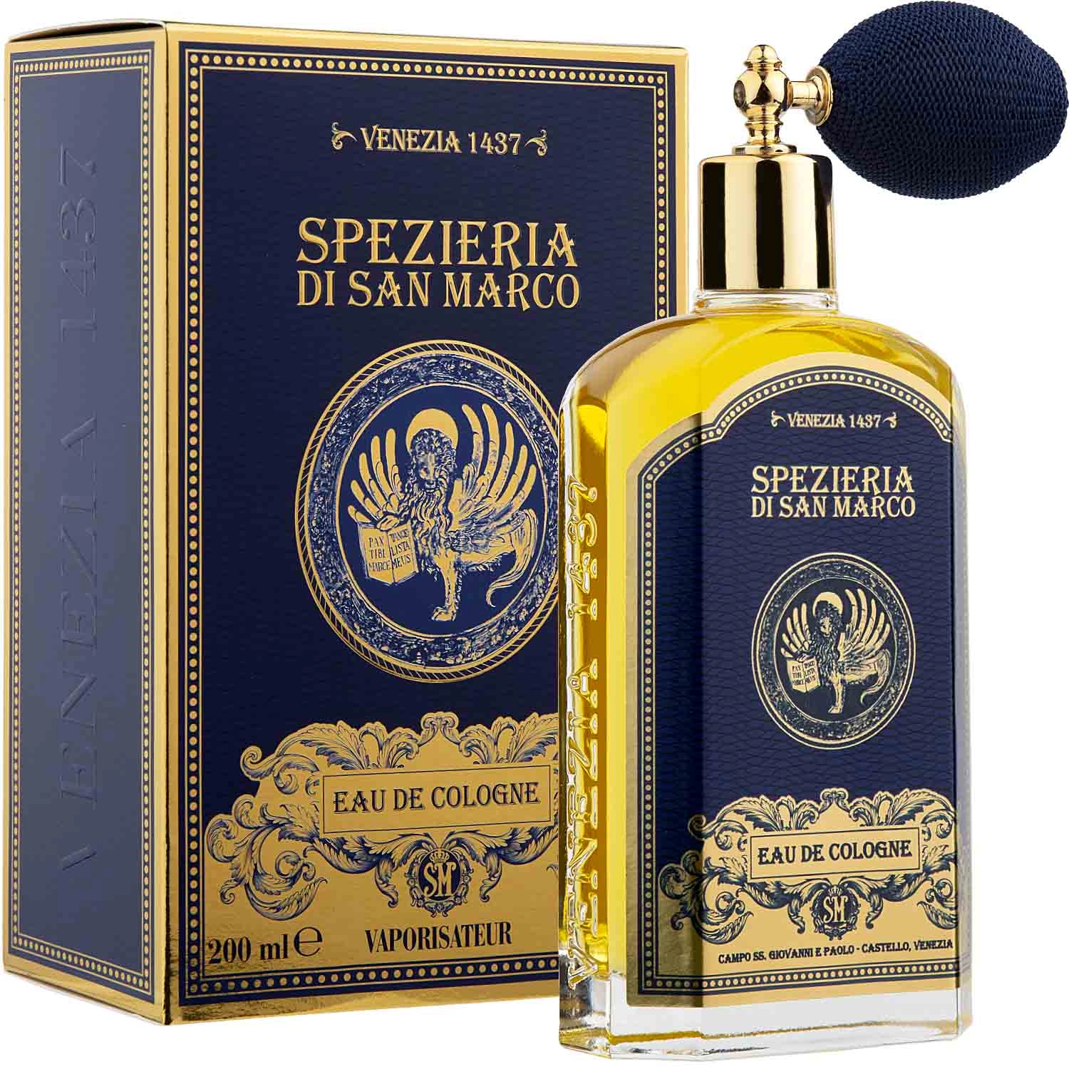 Spezieria di San Marco Venezia 1437 kolínská voda s balónkovým rozprašovačem 200 ml