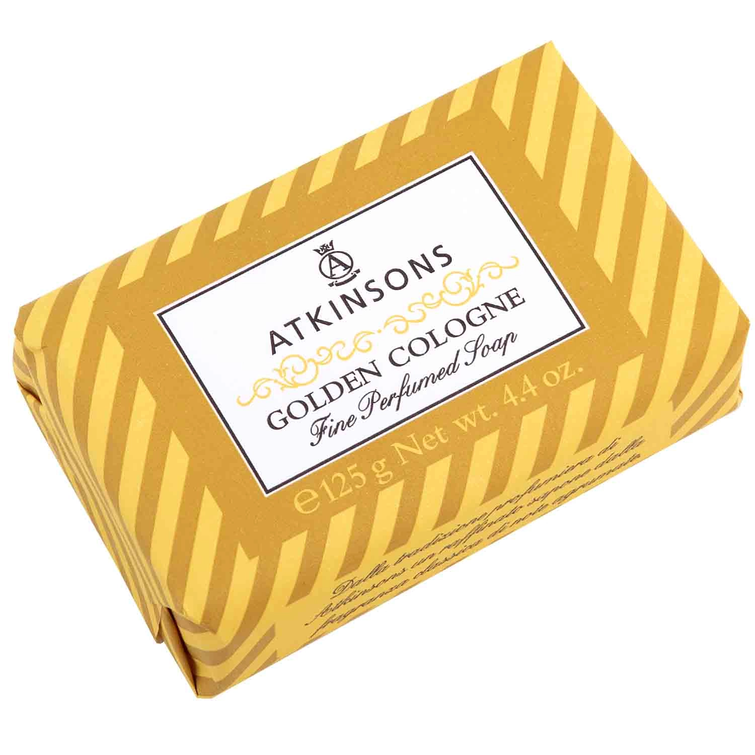 Atkinsons Golden Cologne mýdlo 125 g