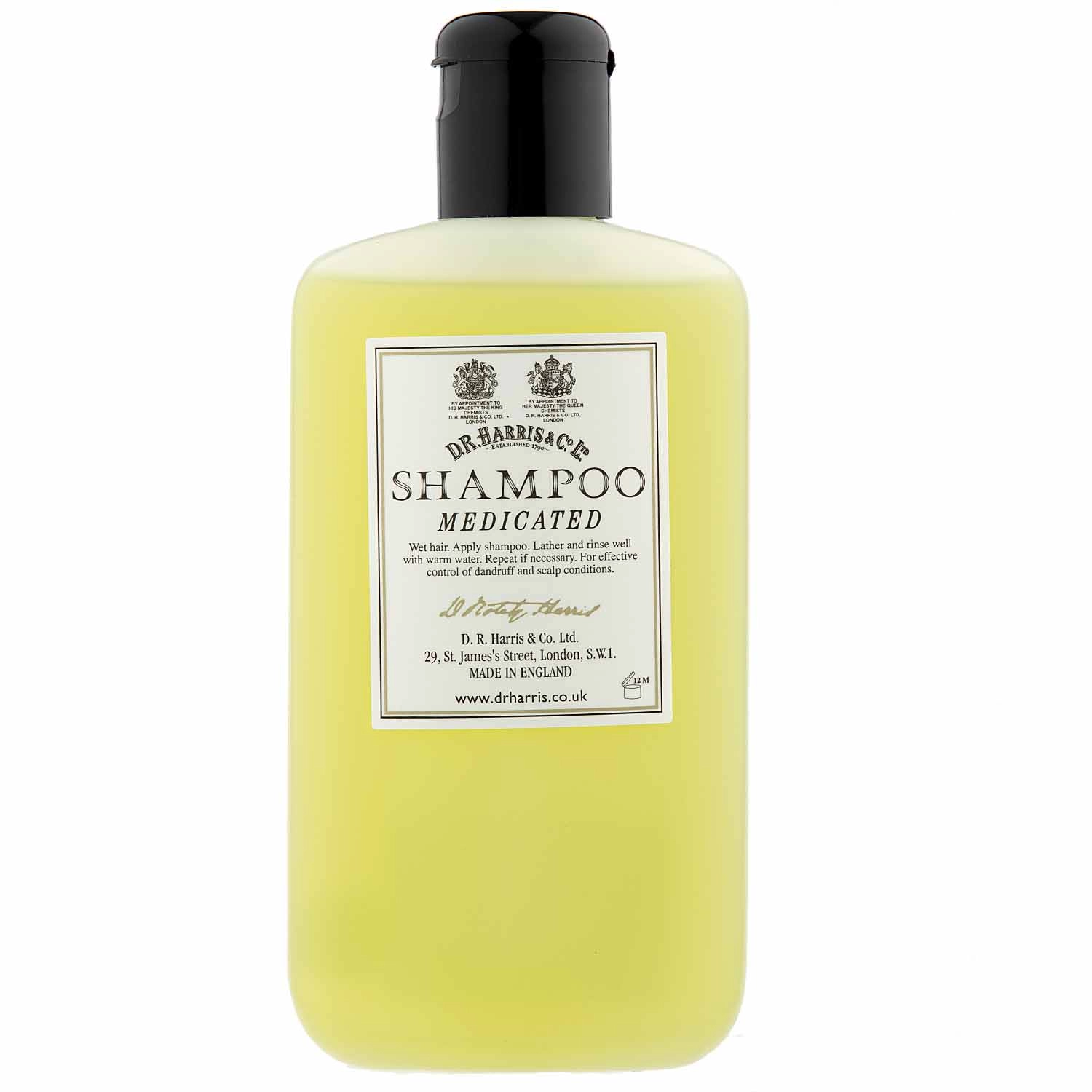 D.R. Harris Medicated šampon na vlasy proti lupům 250 ml