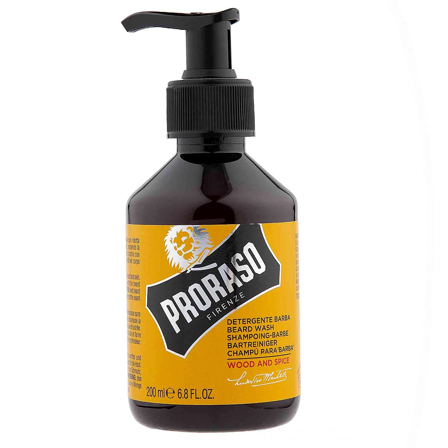 Proraso Wood and Spice šampon na vousy 200 ml