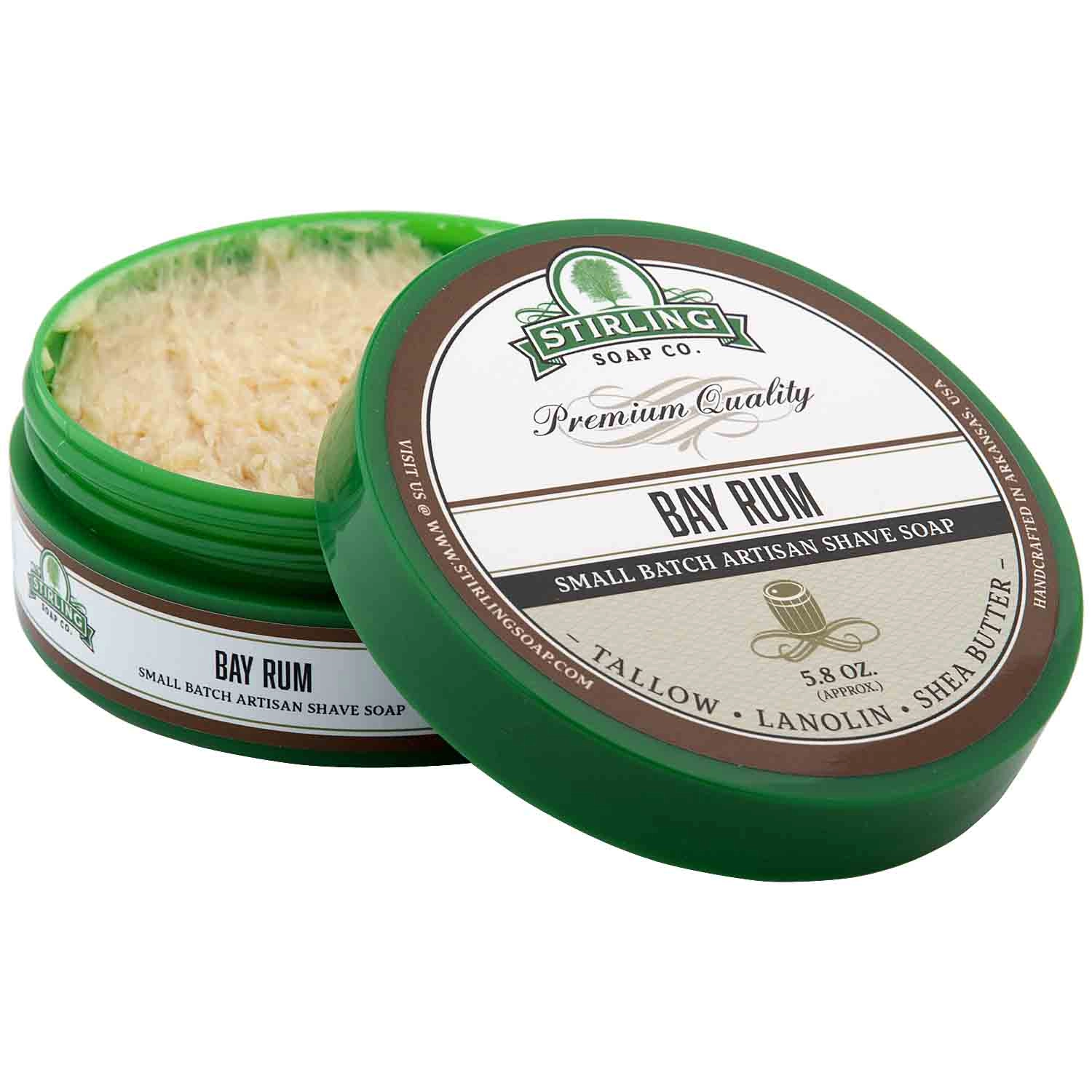 Stirling Soap Bay Rum mýdlo na holení 170 ml