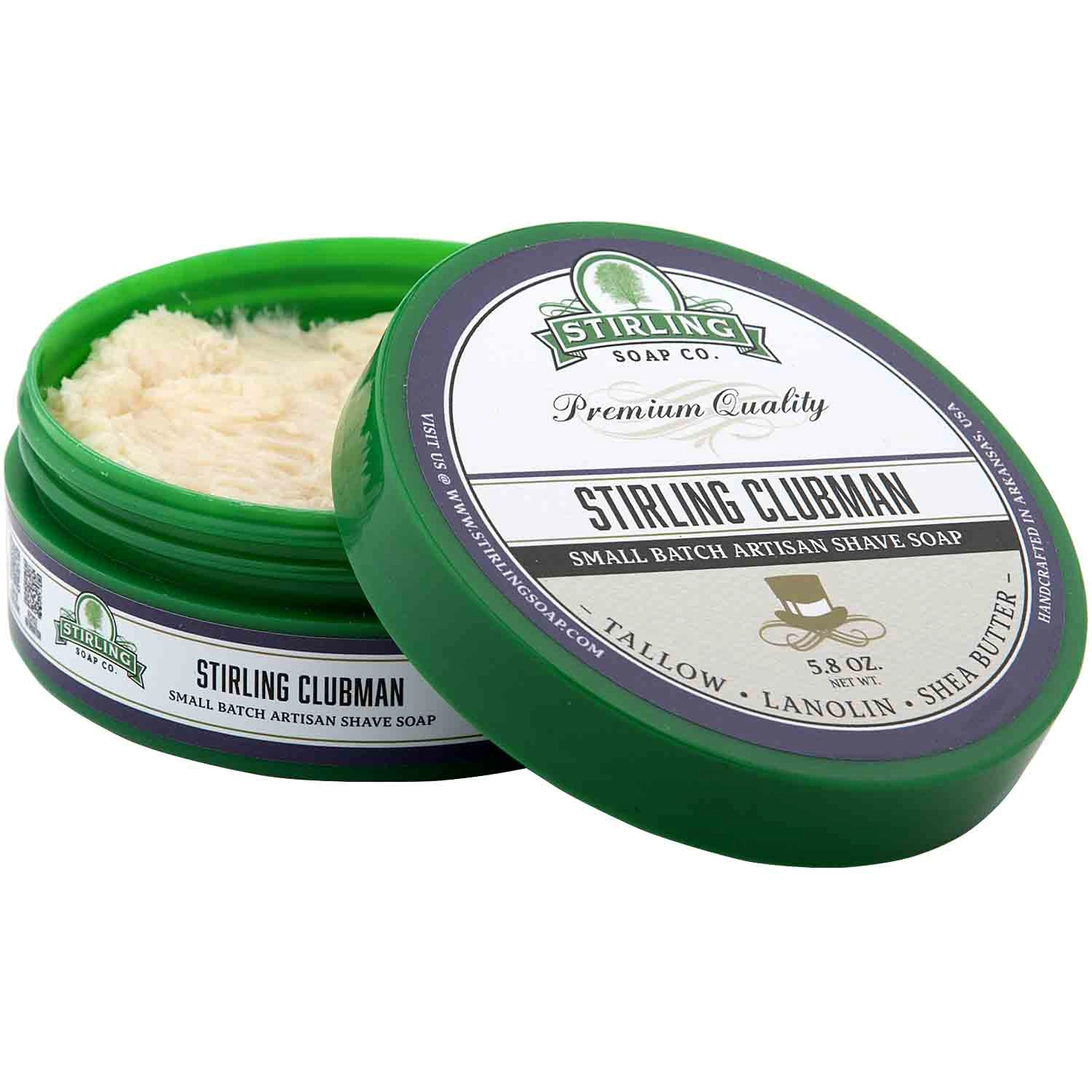 Stirling Soap Stirling Clubman mýdlo na holení 170 ml