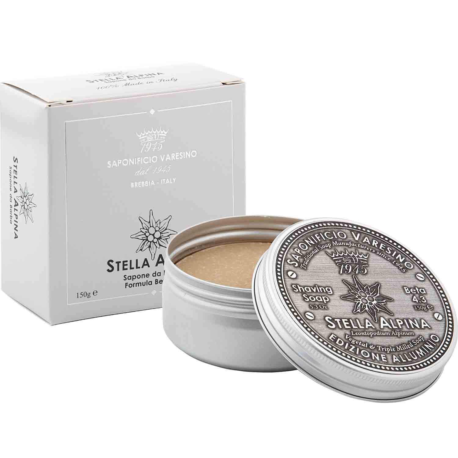 Saponificio Varesino Stella Alpina Beta 4.3 mýdlo na holení 150 g