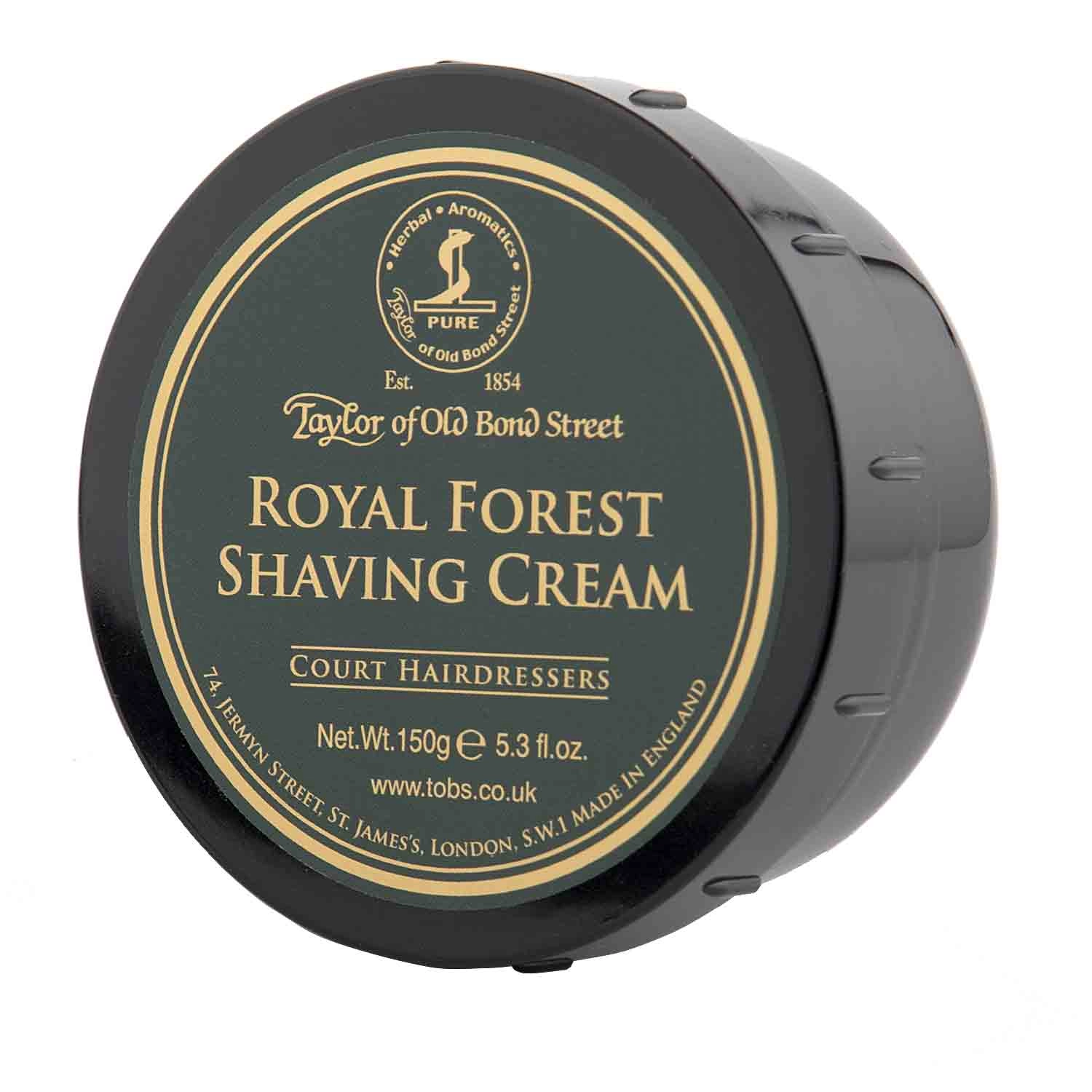 Taylor of Old Bond Street Royal Forest krém na holení 150 g