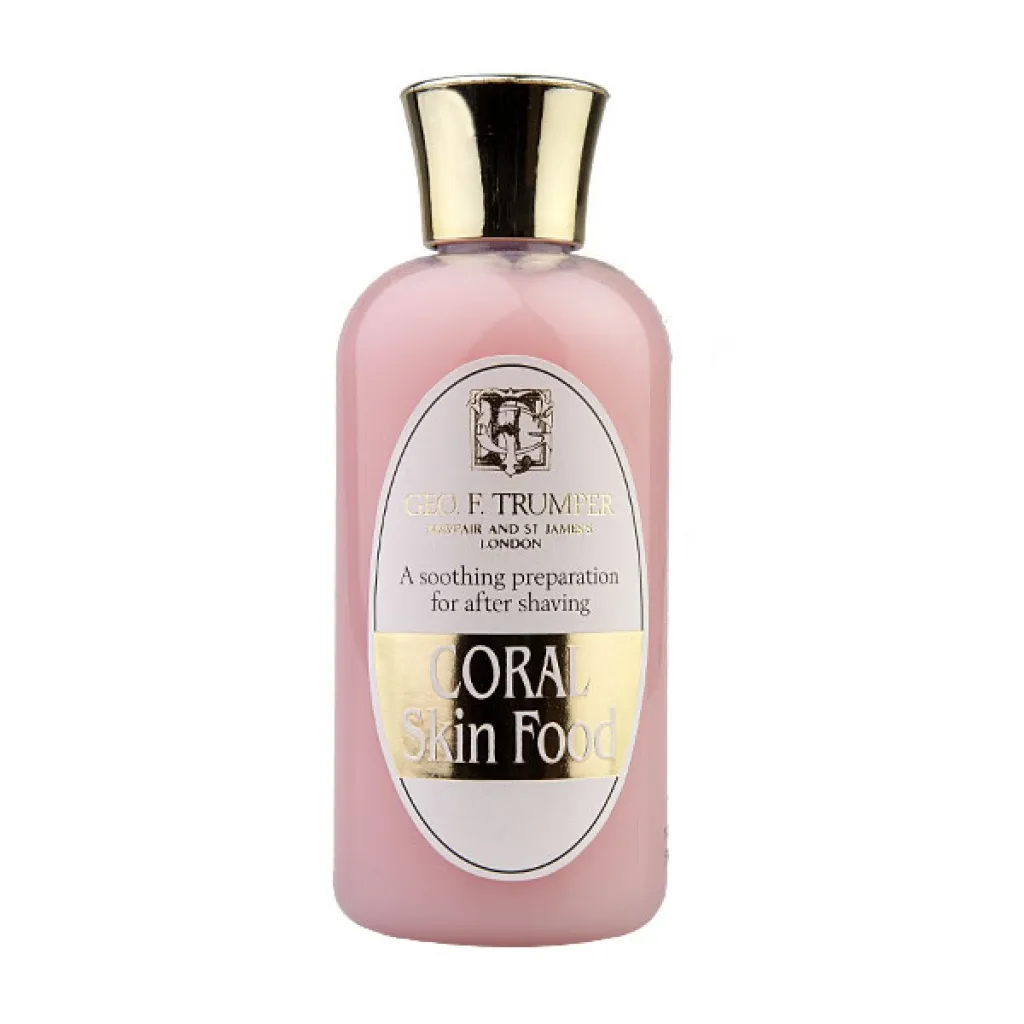 Geo F. Trumper Coral Skin Food glycerinová péče před a po holení 100 ml