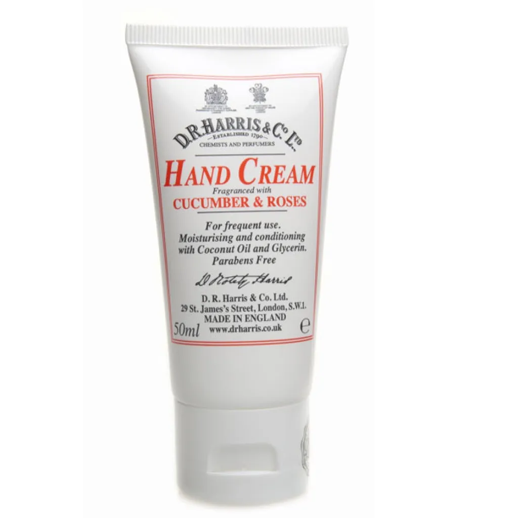 D.R. Harris Cucumber & Roses krém na ruce 50 ml