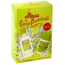 Alvarez Gómez Agua de Colonia Concentrada Eau Fraiche sada kolínská voda 80 ml a deodorant roll on 75 ml