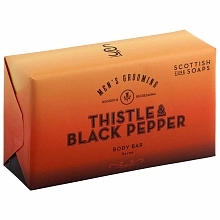 The Scottish Fine Soaps Thistle & Black Pepper sprchové mýdlo 220 g