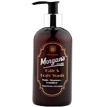 Morgan's 3 v 1 sprchový gel, šampon a kondicionér 250 ml