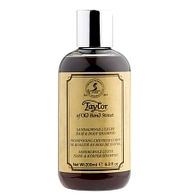 Taylor of Old Bond Street Sandalwood vlasový a tělový šampon 200 ml
