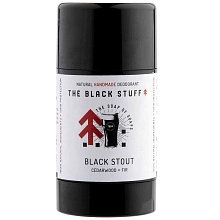 The Black Stuff Black Stout přírodní tuhý deodorant 80 g