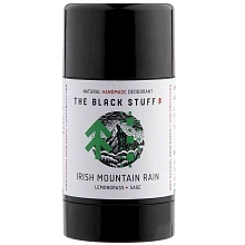 The Black Stuff Irish Mountain Rain přírodní tuhý deodorant 80 g