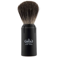 Štětka na holení Omega 614 Travel - jezevčí štětiny Pure Badger